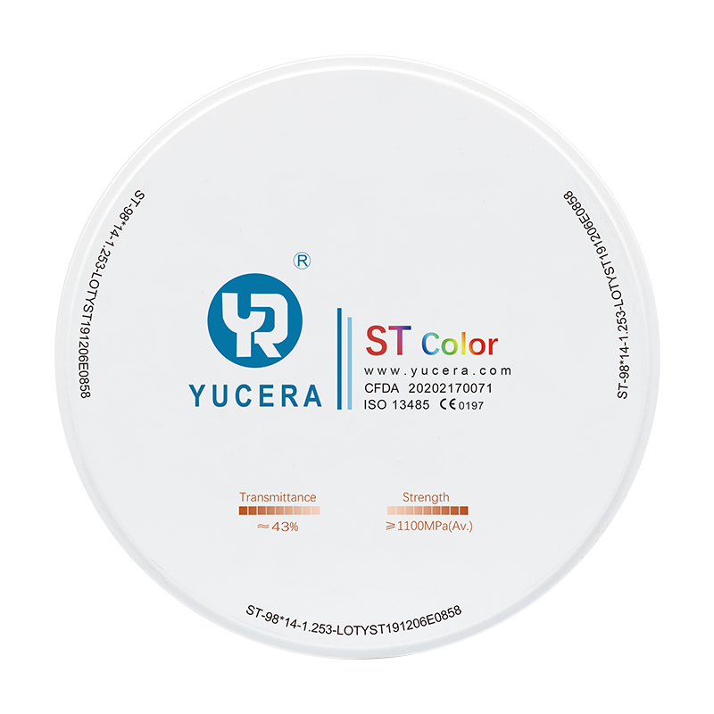 YUCERA Zirconia ST Color