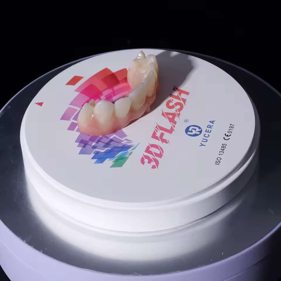 Yucera 3D Flash Zirconia Block