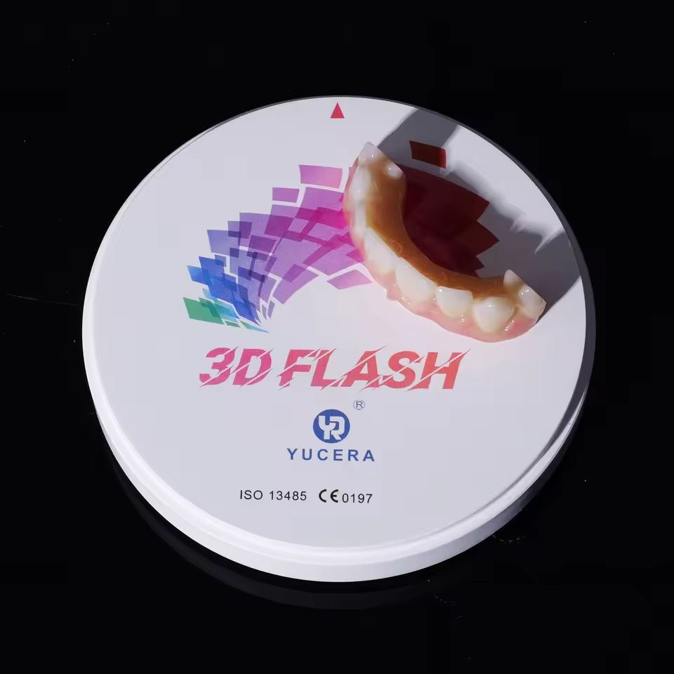 Yucera 3D Flash Zirconia Block