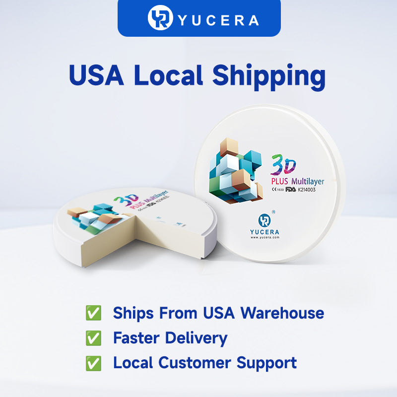 YUCERA Zirconia 3D Plus  Open System 98mm