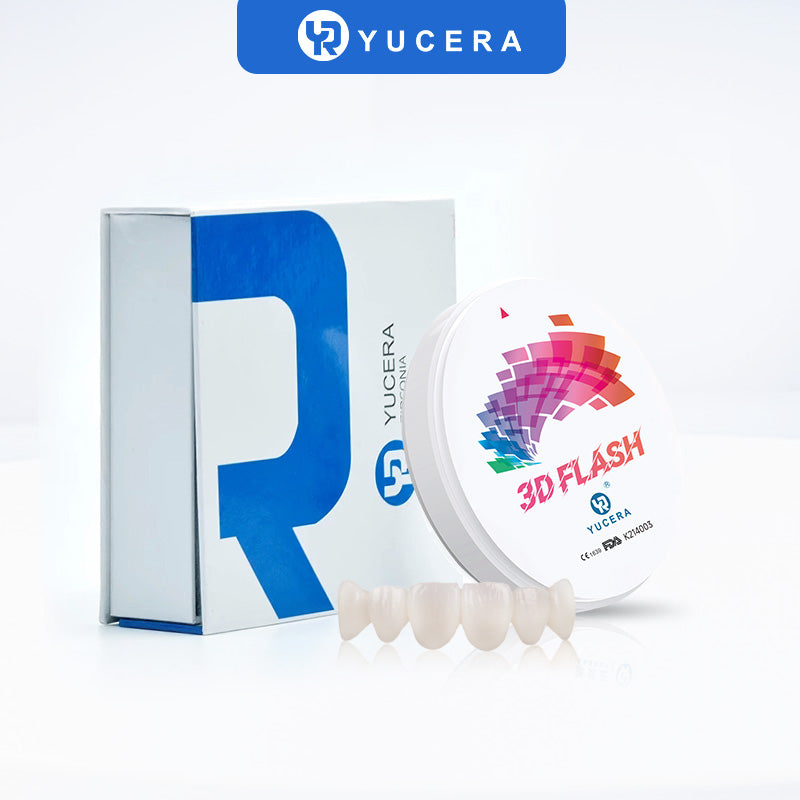 Yucera 3D Flash Zirconia Discs Open System 98mm