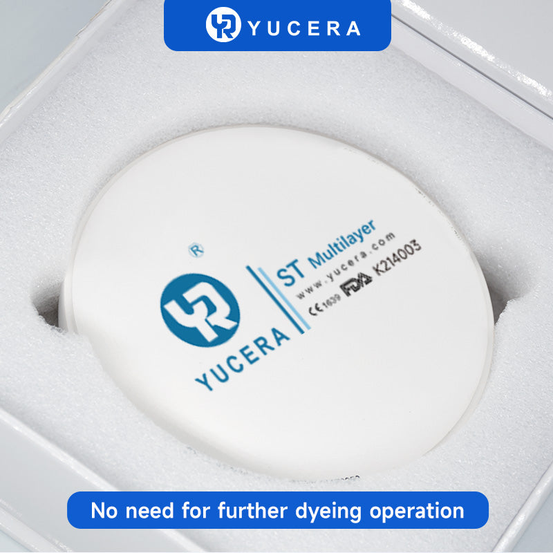 YUCERA Zirconia ST Multilayer  Open System 98mm