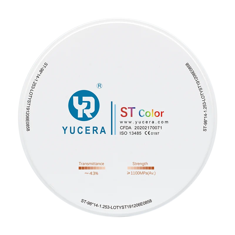 YUCERA Zirconia ST Color