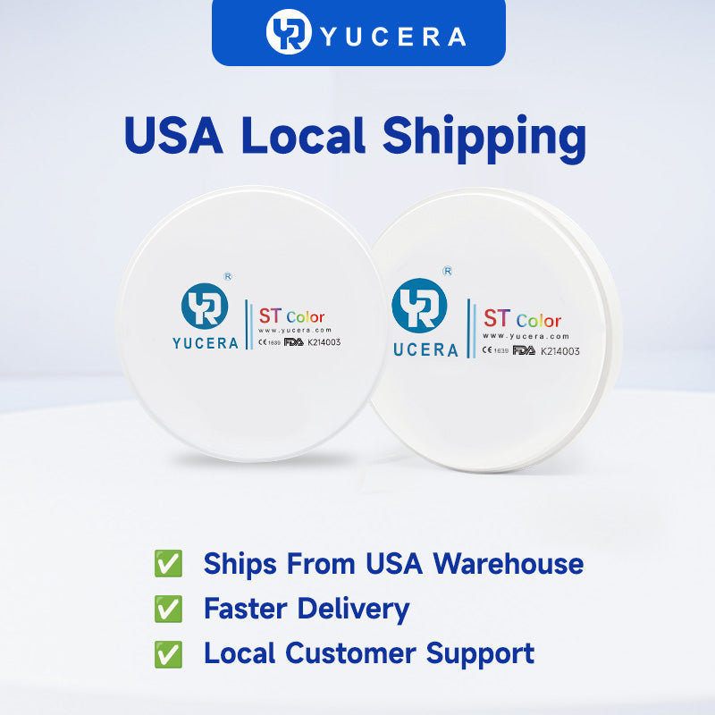 YUCERA Zirconia ST Color  Open System 98mm